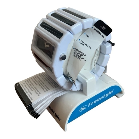 NIB FREESTYLE The Bliss Watch Water Resistant Elastic Band Colorblock Wristwatch - Picture 13 of 16